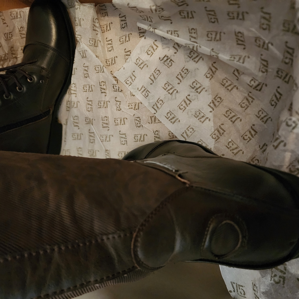 J75 Brown Lace-Up Boots - Picture 5 of 5